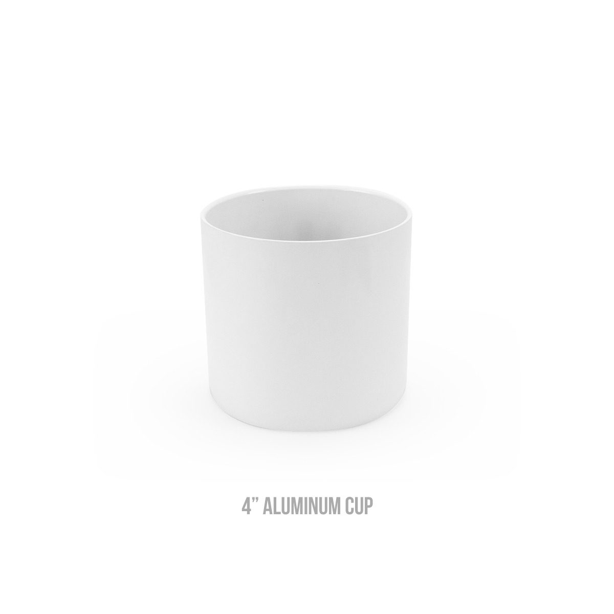 4 inch aluminum cup