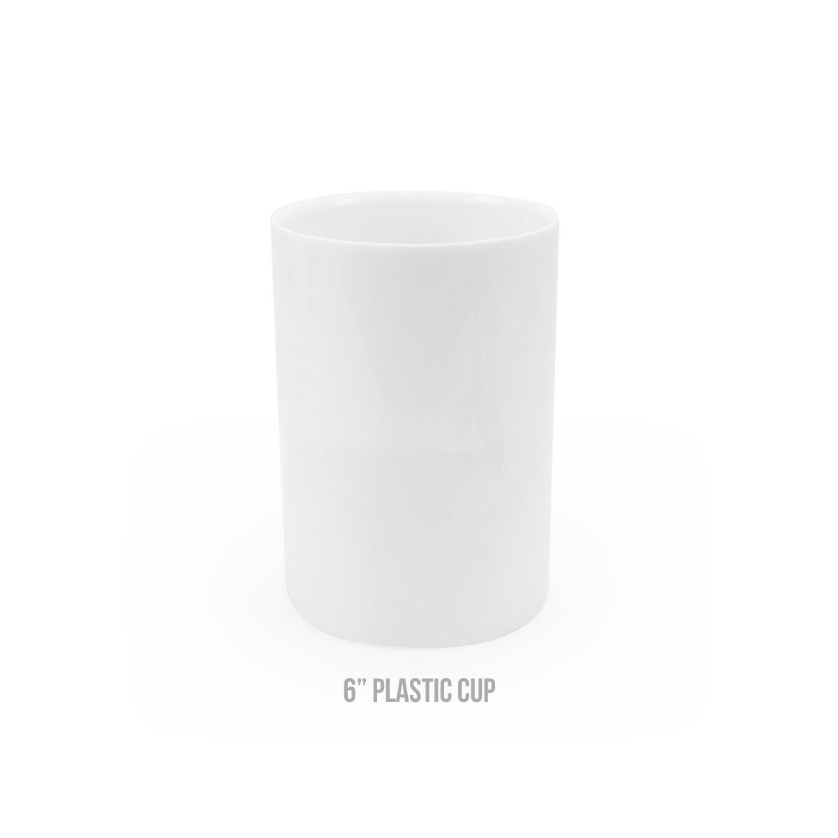 6 inch plastic cup